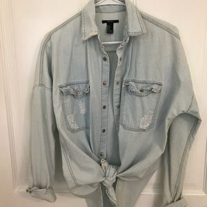 Denim Boyfriend Shirt